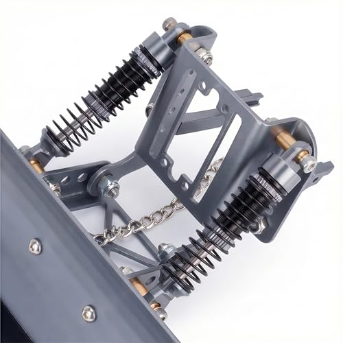 RC Snow Plow for TRX4M & SCX24, Adjustable Aluminum 1/18 1/24 RC Crawler Plow, Servo Operated Snow & Sand Shovel Upgrade, CNC Metal RC Plow Truck Accessory (Grey) - color: Grey