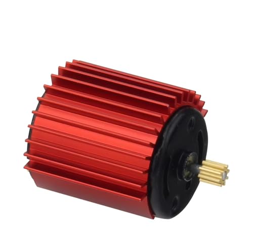 for HPI for Wltoys for Himoto for WPL for MN 1/12 1/16 1/18 370 380 Brushless Brushed Electric Motor Heat Sink RC General RC Car Toys Parts(Red)