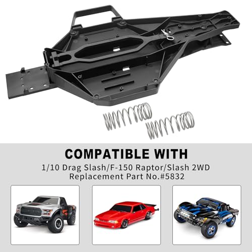 OGRC Low-CG Chassis Conversion Kit for 1/10 Slash 2WD F150 Drag Slash #5830 | Nylon, Chassis Lowered 33mm, 45%+ Lower Battery Placement
