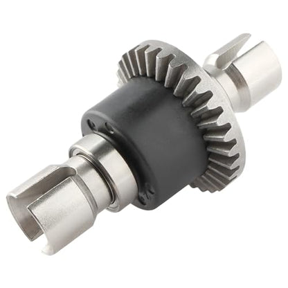 Differential 16420Y & Pinion Gear 16402Y RC Car Replacement Spare Parts for 1/16 H16BM H16GT H16DR JC16EP and 1/14 H14BM 14210 JC14EP HP474 HP141S Trucks - color: 16420y and 16402y