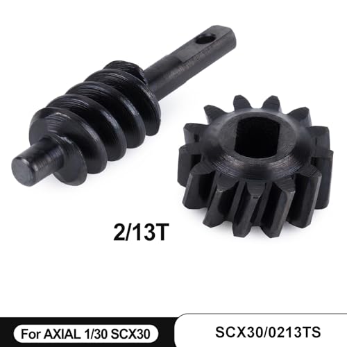 1/30 Axle Set Upgrade for SCX30 RC Cars | Fits SCX30 - Steel Upgrade - Replacement Parts - size: 13T