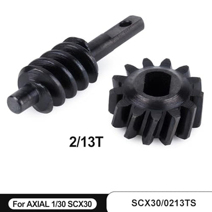 1/30 Axle Set Upgrade for SCX30 RC Cars | Fits SCX30 - Steel Upgrade - Replacement Parts - size: 13T