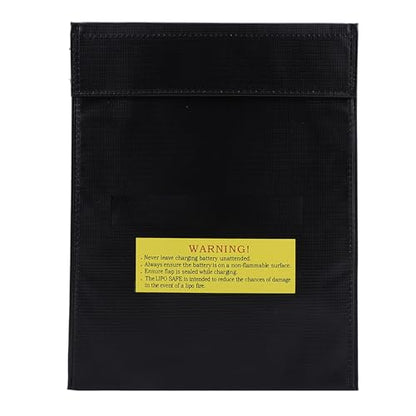 Li po Battery Fireproof Bag, Lightweight Pouch Charging SackMade of Fireproof Cloth, for Lithium Battery, Hydrogen Battery