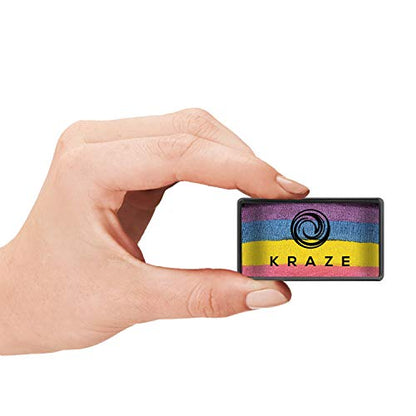 Dome Stroke - Pixie (25 gm), Professional 1-Stroke Split Cake, Hypoallergenic, Non-Toxic, Water Activated Face & Body Painting Makeup Supplies for Adults - color: Pixie