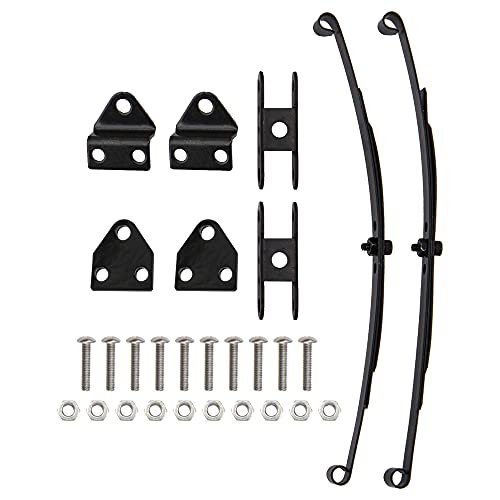 ShareGoo Hard Leaf Spring Suspension Steel Bar Kit Compatible with RC4WD D90 1/10 RC Rock Crawler