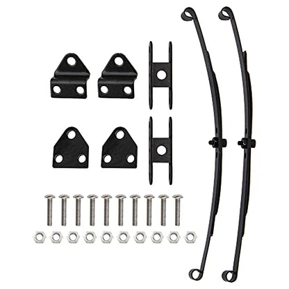 ShareGoo Hard Leaf Spring Suspension Steel Bar Kit Compatible with RC4WD D90 1/10 RC Rock Crawler