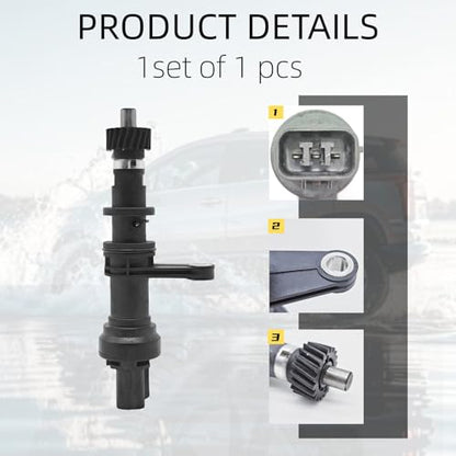Wheel Speed Sensor ABS Compatible with Civic 1996 1997 1998 1999 2000 2002 1.6L 1.7L 2.0L 78410S04901 917638 78410-S04-901 (den-so Transmission) Output CX DX EX LX