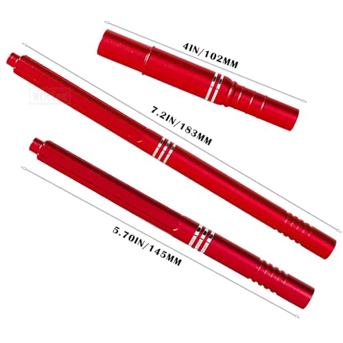 Aluminum RC Center Slider Driveshaft Upgrades Part for 1/10 Kraton 4x4 4S V2 BLX,Outcast 4x4 4S V2 BLX,Center Slider CVD Hops Up,Red - color: Red - Parts