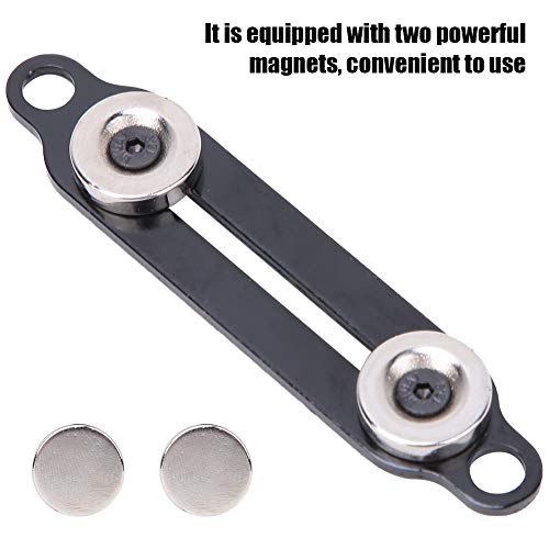RiToEasysports RC Car Metal Holder, Magnet Mount for 1/10 RC Crawler Car Body Shell, Easy Installation with 4 Bolts