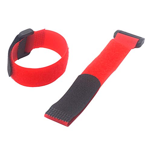 ShareGoo RC Car Battery Plate,Carbon Fiber Mounting Board with Strap Tie Compatible with Traxxas HSP Redcat RC4WD Axial SCX10 D90 HPI Tamiya CC01 1/10 RC Car Crawler