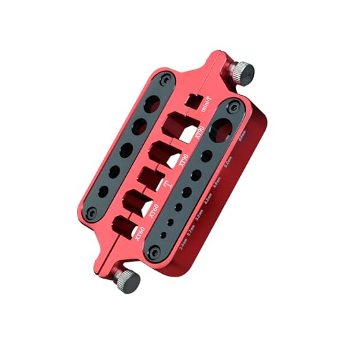 TMH Aluminum Welding Soldering Insulate Station Jic RC Tools for XT60 XT90 Deans Banana Plug Connector, Multifunctional Soldering Stations