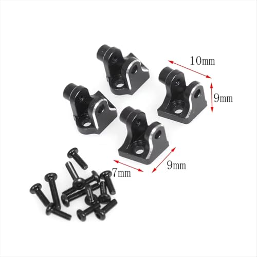 RC Spare Part Compatible with LOSI for Mini for LMT 4X4 1/18 RC Car Monster Truck Upgrade Parts Accessories Lower Tie Rod Fixing for Seat Kit