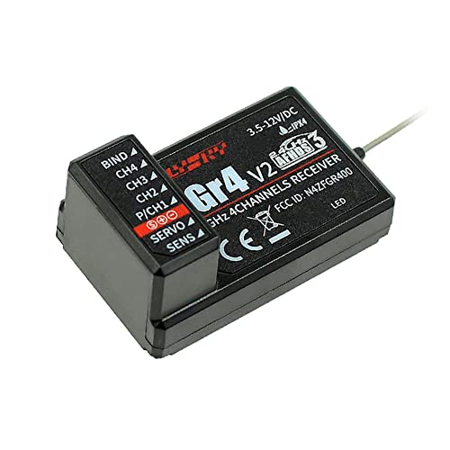 GoolRC Flysky FS-FGr4 V2 Receiver 2.4Ghz 4CH AFHDS3 Receiver for Flysky Noble FS-NB4 Transmitter