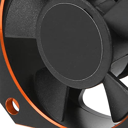 RC Motor Cooling Fan,21000RPM High Speed Cooling,Brushless Motor Fan 35mm 8.5V for 1/10 1/12 1/8 RC Cars Trucks Drones Racing (Orange)