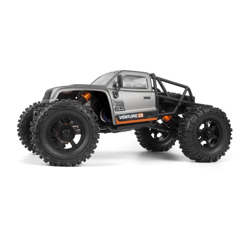 Helidirect HPI Racing Venture18 CC Flux Competition Crawler - Remote Control Car, RC Crawler for Adult (Gunmetal) - color: Gunmetal