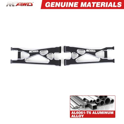 RCAWD Aluminum Front Rear Lower Suspension Arms for Losi Micro-B LOS-1768