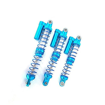 4PCS Oil Adjustable Shock Absorber Damper Fit for 1/10 Axial SCX10 TRX4 D90 RC Car (100mm)