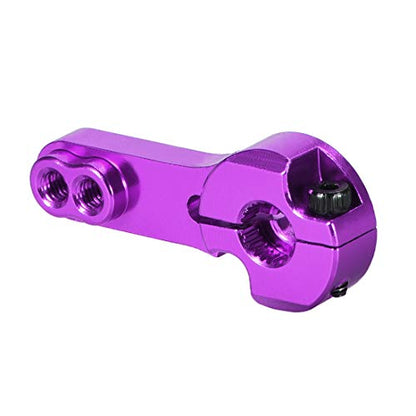 uxcell Aluminum Servo Horn 25T M3 Thread Purple, for Futaba Savox Xcore HL HSP HD Power Go Tech,2pcs