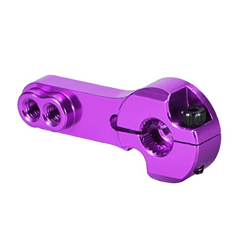 uxcell Aluminum Servo Horn 25T M3 Thread Purple, for Futaba Savox Xcore HL HSP HD Power Go Tech,2pcs