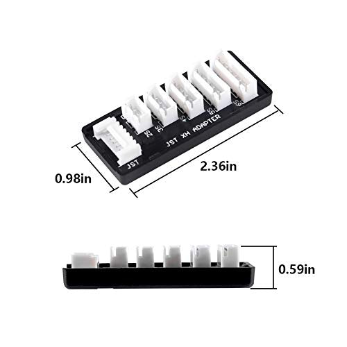2pcs RC Product JST-XH-2-6S Lipo Battery Charge Balance Board, JST XH Board Balance Expansion Charger Adapter gor RC 6S LiPo Battery Charge - color: 2pcs JST-XH Balance Board