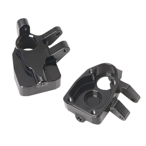 KYX Racing Aluminum Portal Axle Steering Knuckles Upgrades Parts Accessories for 1/8 RC Crawler Car Axial AXP8 Gilamon