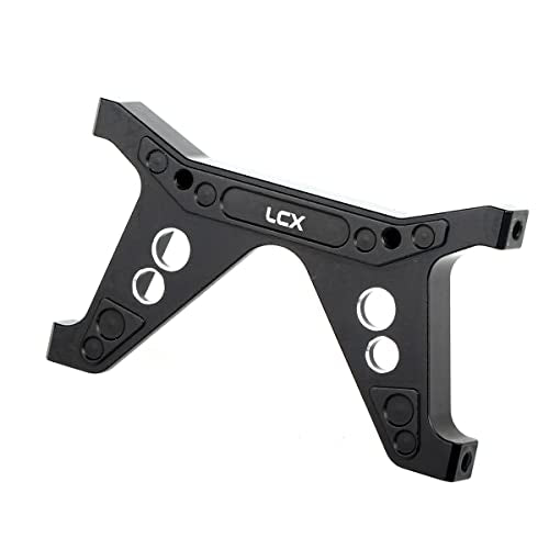 LCX Racing 1/10th RC Crawler Car Aluminum Rear Frame Rail Brace Bracket for Axial SCX10 II 90046 90047 SCX10, Upgrades Parts Accessories