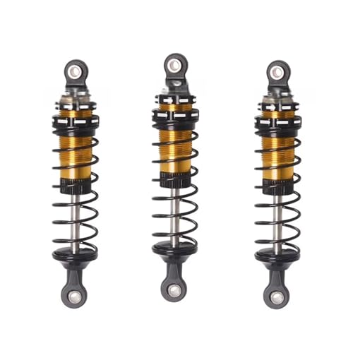 RC Crawlers Components for Tamiya for Hotshot Ii 2024 1/10 Metal Shock Absorbers Set Rc Car Parts Repair Accessories Decorative Spare