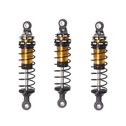 RC Crawlers Components for Tamiya for Hotshot Ii 2024 1/10 Metal Shock Absorbers Set Rc Car Parts Repair Accessories Decorative Spare