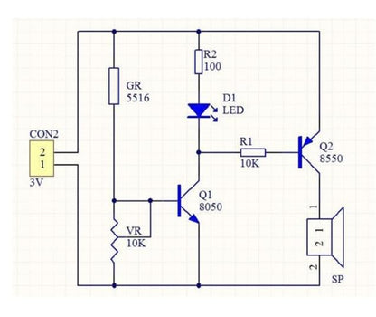Soldering Practice Kit DIY Electronics Learning Board