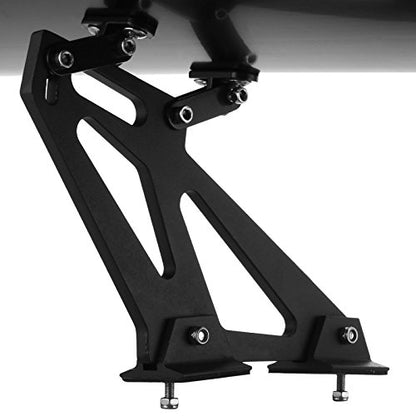 VEVOR Single Deck GT Wing Car Spoiler Adjustable Universal 53.4 inch Lightweight Aluminum Car Rear Spoiler Wing,Racing Spoiler BGW/JDM Drift - size: 53.4 Inch, style: Long bracket