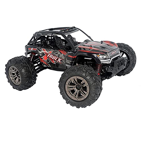 FMT High Speed 36km/h 4WD 2.4Ghz Remote Control Truck 9137 1:16 Scale Radio Conrtolled Off-Road RC Car Electronic Monster Truck R/C RTR Hobby Cross-Country Car Buggy (Color May Vary)