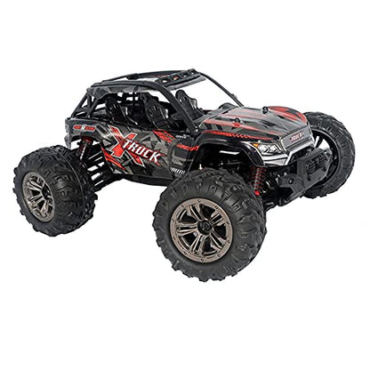 FMT High Speed 36km/h 4WD 2.4Ghz Remote Control Truck 9137 1:16 Scale Radio Conrtolled Off-Road RC Car Electronic Monster Truck R/C RTR Hobby Cross-Country Car Buggy (Color May Vary)