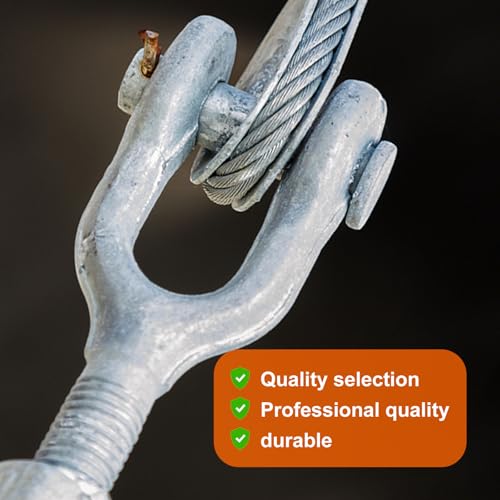 7/8 x 6 Inch Turnbuckle Forged Galvanized Steel Jaw and Jaw Turnbuckles for Cable Rail Rigging Rope Chain 7,200 lbs Working Load Limit, 1PCS (7/8" X 6") - size: 7/8" X 6"
