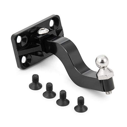 QUE-T Metal Tow Trailer Hitch Shackle Hook for 1/10 RC Crawler Axial SCX10
