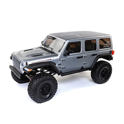 Axial RC Truck SCX6 Jeep JLU Wrangler 1/6 4WD Rock Crawler RTR, Silver | AXI05000T2, Batteries and Charger Not Included - color: Silver