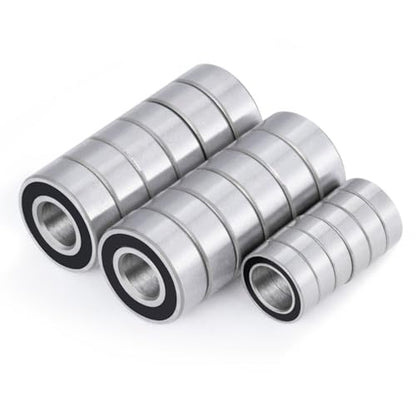 18pcs/Set Steel Rubber Sealed Bearings Kit for Tamiya M05&M06 Series | 1/10 RC Car Upgrade Parts