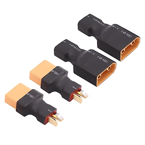 4pcs T-Plug Style to XT90 Male Female RC Connector Adapter(E11-4)