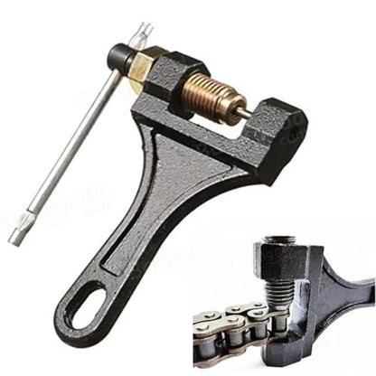 Rc Repair Tools General Parts Motorcycle Chain Breaker Chain Link Removal Separator Motor Chain Breaker Riveting Tool 420-530 Motorcycle Parts Repair Tool