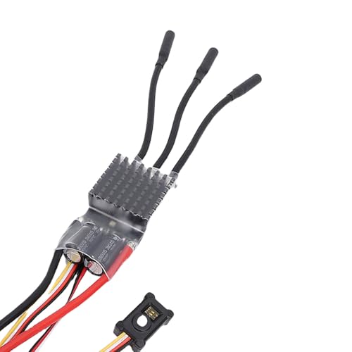 JTLB 1/10 RC Crawler Car Brushless ESC Motor Set Replacement for Axial SCX10 RC Crawler Car Upgrades Parts 1850KV 80A