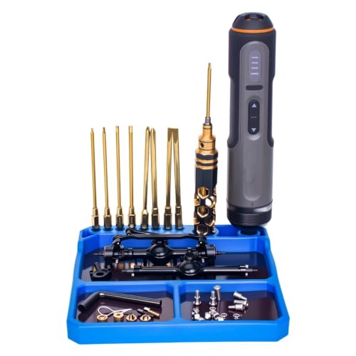 1/10 1/18 1/24 Rc Car Organizer Tray Silicone Tool Holder Storage Box 155x155mm Models Upgrade Replacement Modify Parts RC Car Repair Kit - color: Blue
