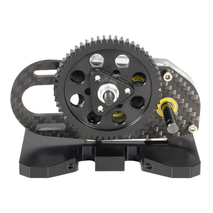 2Low LCG Transmission Overdrive Gearbox for 1/10 RC Crawler Axial SCX10 II III 90046 Capra TRX4 Upgrade Part