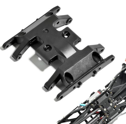 Plastic SCX24 Skid Plate Chassis Accessories, Protective Plate Center Gearbox Mount for Axial SCX24 Deadbolt C10 JLU Gladiator Bronco 1/24 RC Upgrade Parts