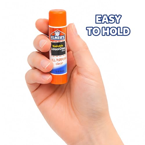 Elmer's All Purpose School Glue Sticks, Acid-Free and Washable, Clear, 7 Grams,Craft Projects, Poster, Classroom Supplies, #1 Teacher Brand, 30 Count (Pack of 12) - size: 30 Count (Pack of 12)