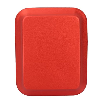 RC Screw Tray Magnetic Parts Holder Small Screw Organizer Storage Tray with Aluminum Alloy for Fuel Vehicle Parts Tools (Red) - color: Red