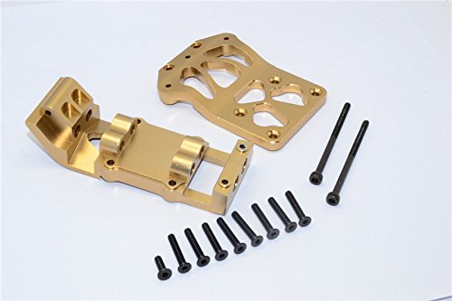 Axial Yeti XL Monster Buggy Upgrade Parts Aluminium Front Lower Arm Bulk - 2Pcs Set Titanium