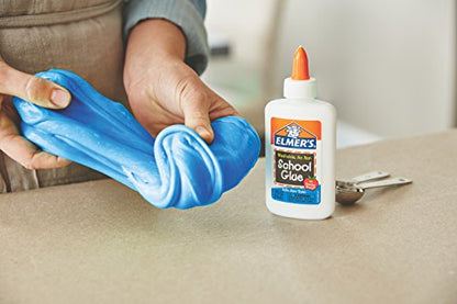 Elmer's Liquid School Glue, White, Washable, 32 Ounces - Great for Making Slime, Arts & Crafts, Back to School, #1 Teacher Brand (Pack of 6) - size: 1 Quart (32 oz) (Pack of 6)