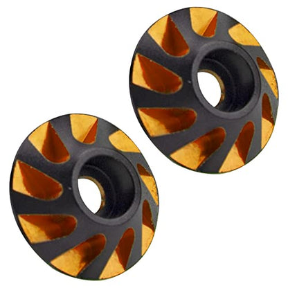 1/8 RC Wing Buttons RC Metal Rear Wing Buttons Gasket OD 15mm & 1/8 RC Wing Buttons RC Metal Rear Wing Buttons Gasket OD 15mm