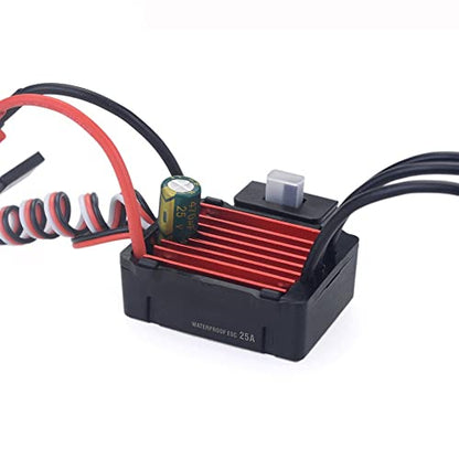Hobby WP 1625 25A Brushed ESC Vehicle Speed Controller (1/16 1/18 Scale)