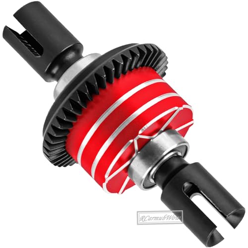 RC F/R Diff 43t &10t Input Gear Upgrades Part for 1/8 Kraton/Outcast/Talion 6S BLX EXB,Notorious 6S BLX,1/7 Mojave 6S BLX EXB,BigRock/Fireteam 6S BLX,Replace ARA310990 ARA310979,Red - color: Red(1set)