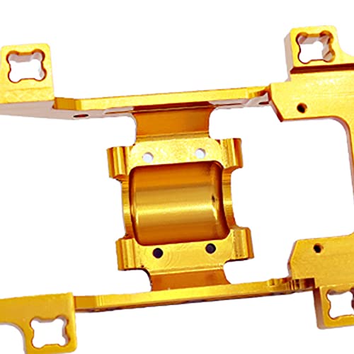 Full Metal Chassis Frame for FMS 1/24 Power Wagon FCX24 RC Crawler Car Model Upgrade Part (Gold) - color: Gold
